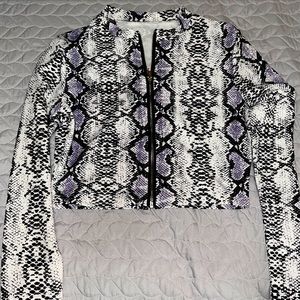 Women’s Snake Print Jacket/Blazer